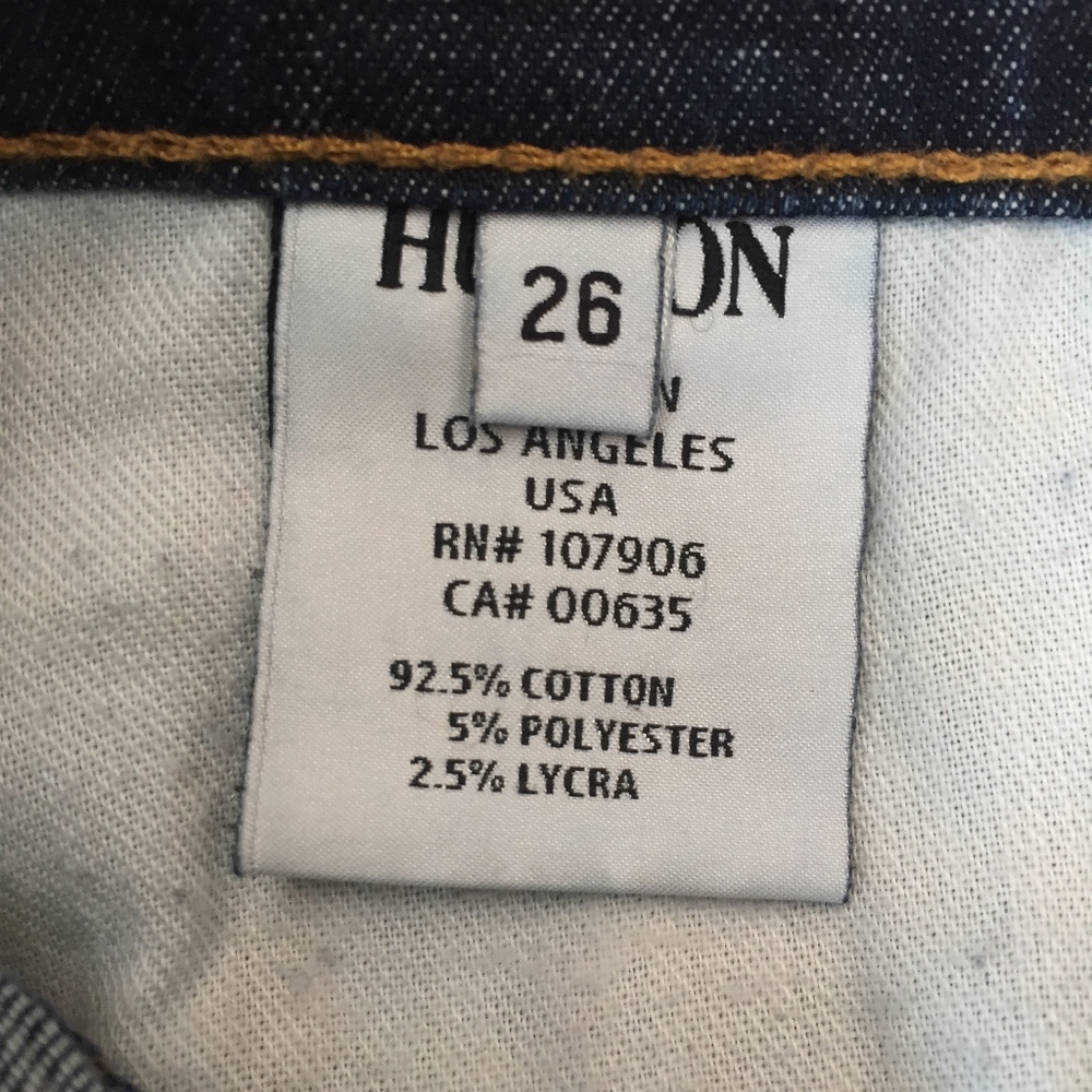 HUDSON Juliette Super Skinny | Dark Wash - Picture 5 of 8